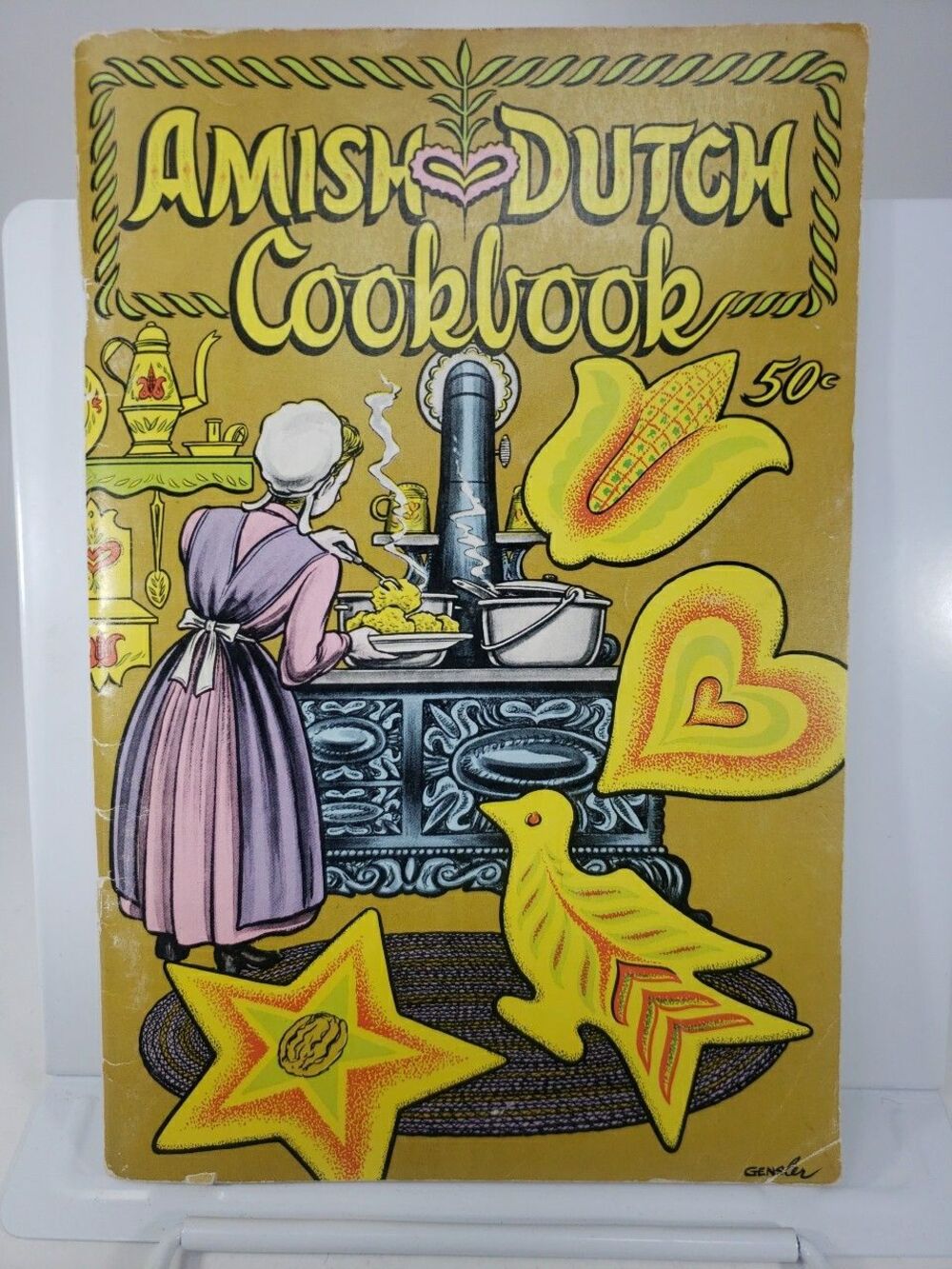 Vintage Amish Dutch Cookbook Ruth Redclay Dutch Cupboard Gettysburg PA 1960s